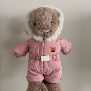 Jellycat Bashful Bunny 'Snow Suit' Authentic NWT